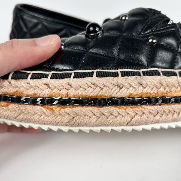 Karl Lagerfeld leather espadrilles, 11, NEW, platform, Elevated Streetwear - Picture 7 of 12